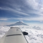 Kilimajaro im Vorbeiflug